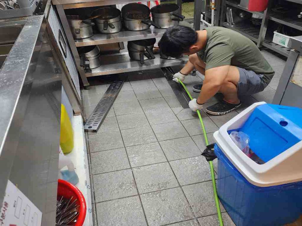 영등포구 식당 주방 배수로 막힘 뚫음
